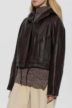 Sportmax Skórzana kurtka ‘Kabala’