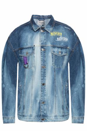 Kurtka jeansowa z nadrukami od Icosae