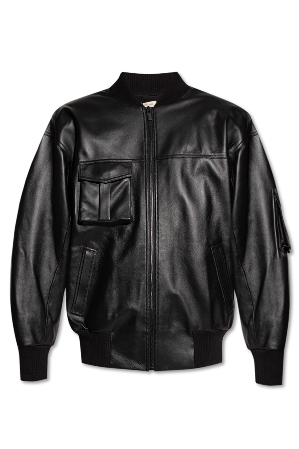 The Mannei ‘Le Mans’ leather bomber jacket