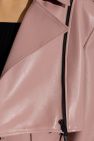 The Mannei ‘Mahis’ leather mats jacket