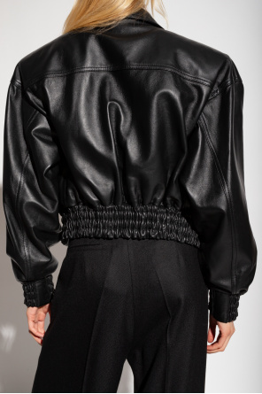 The Mannei ‘Nice’ leather bomber jacket