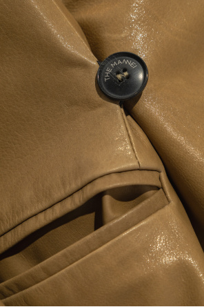 The Mannei 'Creil' leather blazer