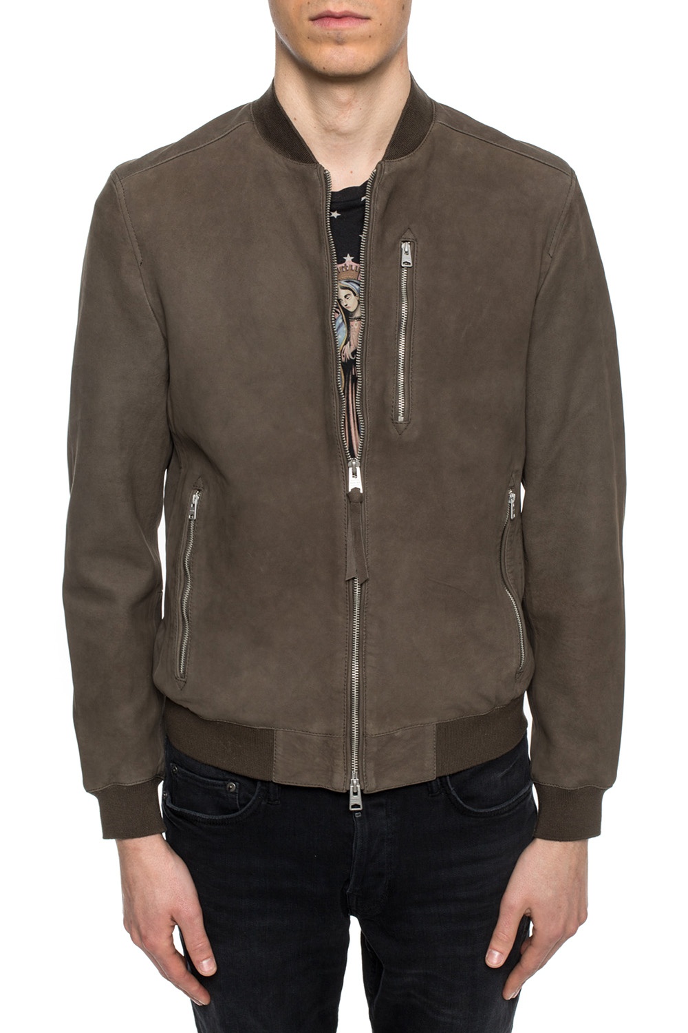 all saints outlet leather jacket