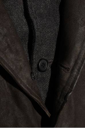 AllSaints ‘Survey’ leather track jacket