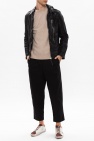 AllSaints BLACK 'Swithin' leather jacket