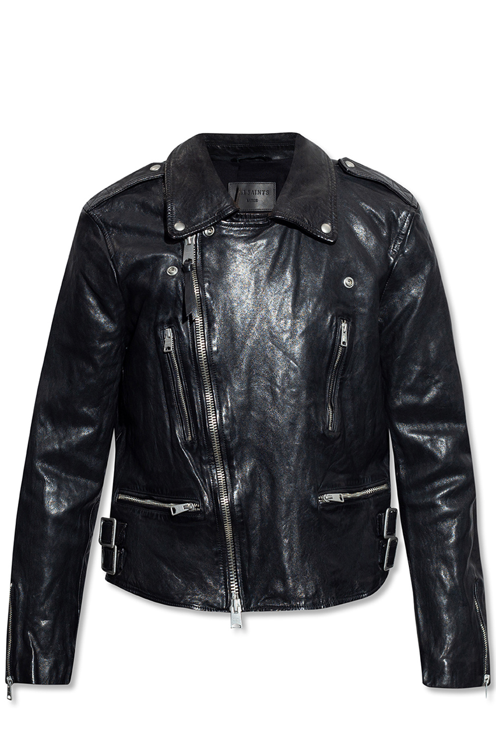 AllSaints ‘Tavis’ leather biker jacket