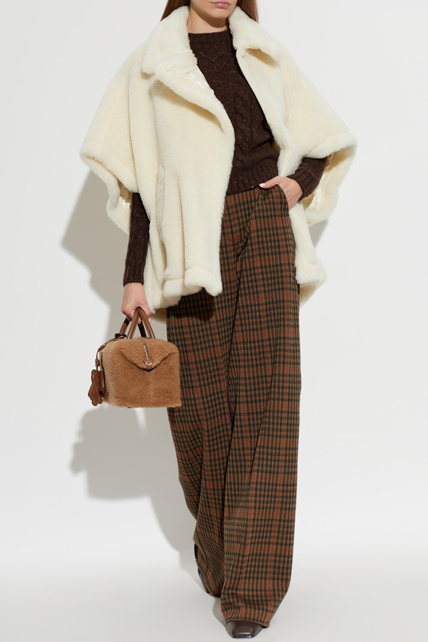 Max Mara Faux fur poncho '‘Tebe’'