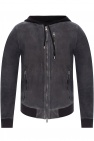 AllSaints GREY ‘Troy’ suede jacket