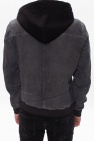 AllSaints GREY ‘Troy’ suede jacket