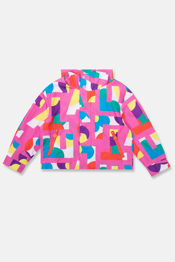 stella one McCartney Kids Jacket with geometric