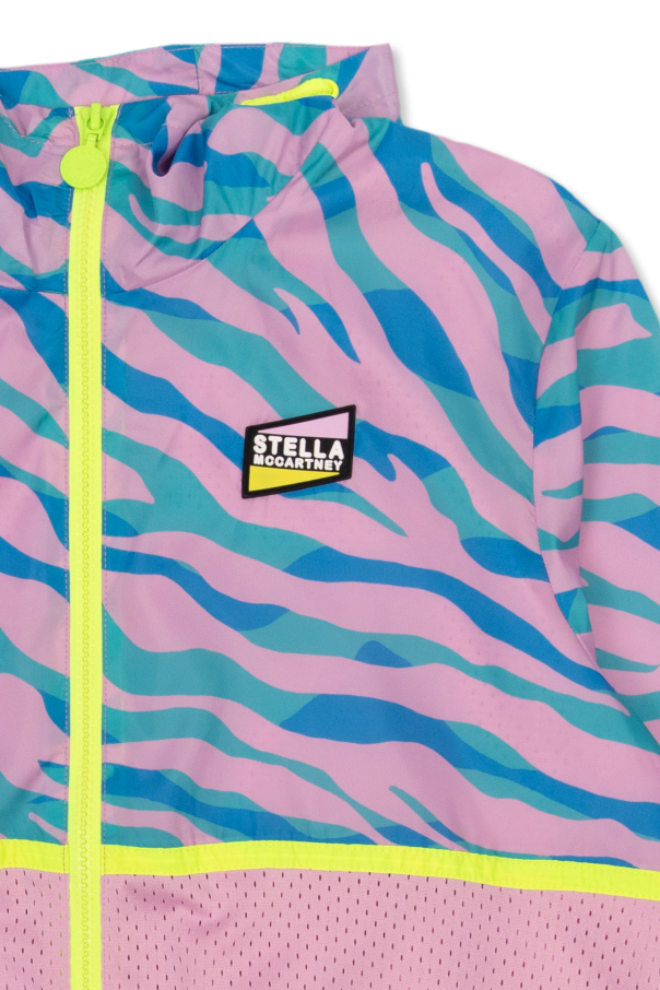 Stella McCartney Kids adidas by stella mccartney leopard print sweatshirt item