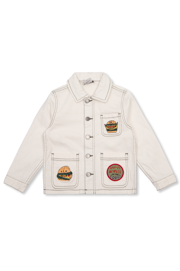 Jacket in organic cotton od Stella McCartney Kids