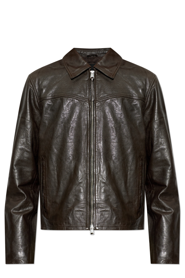 'Tune' leather jacket od AllSaints