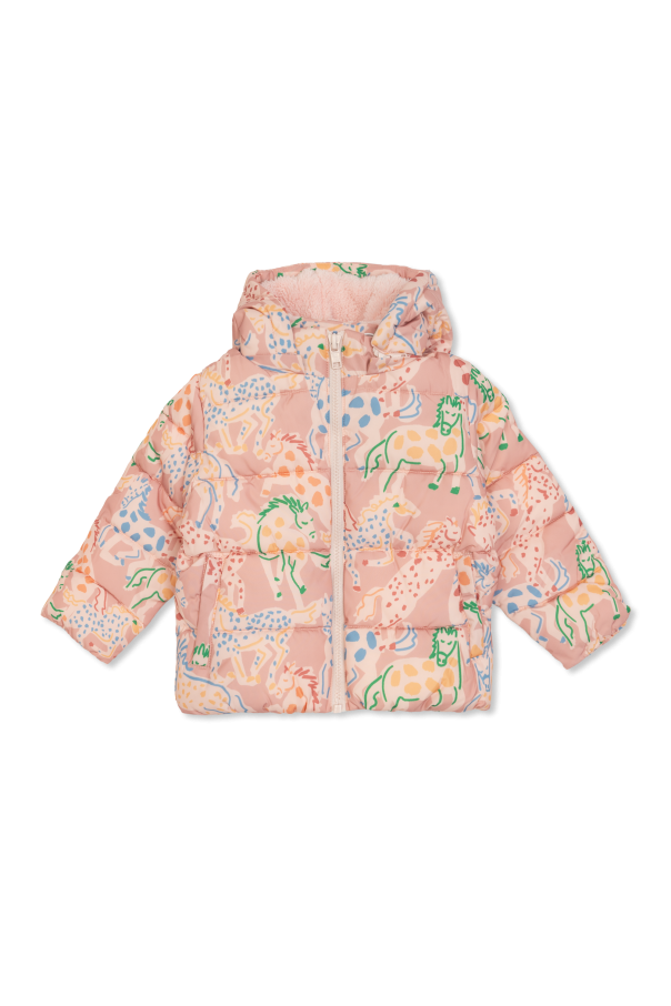 Stella McCartney Kids Jacket with Animal Print