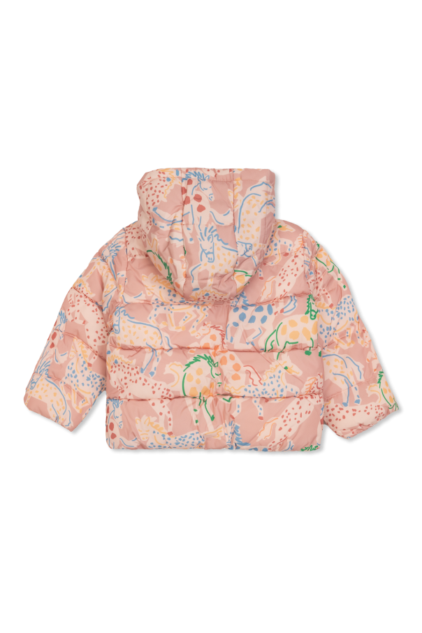 Stella McCartney Kids Jacket with Animal Print