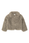 Stella McCartney Kids GREY Faux Fur Jacket