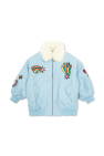 Stella McCartney Kids light blue Jacket with logo