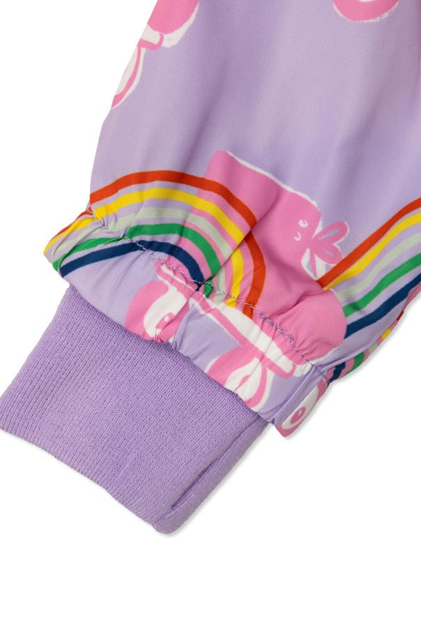 Stella McCartney Kids Chaqueta con capucha desmontable