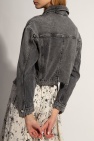 AllSaints GREY ‘Two Tone’ denim jacket