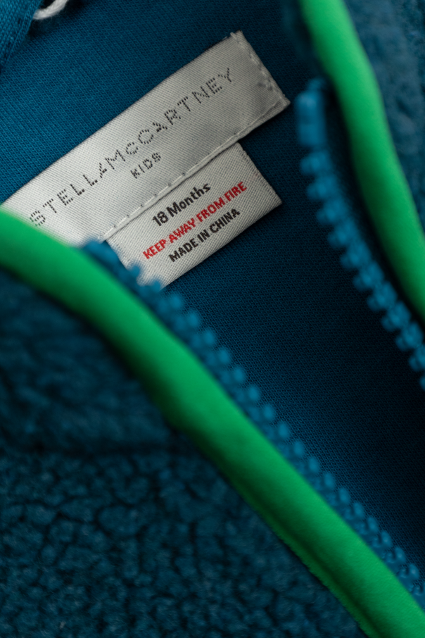 Stella McCartney Kids Fleece mit Stickerei