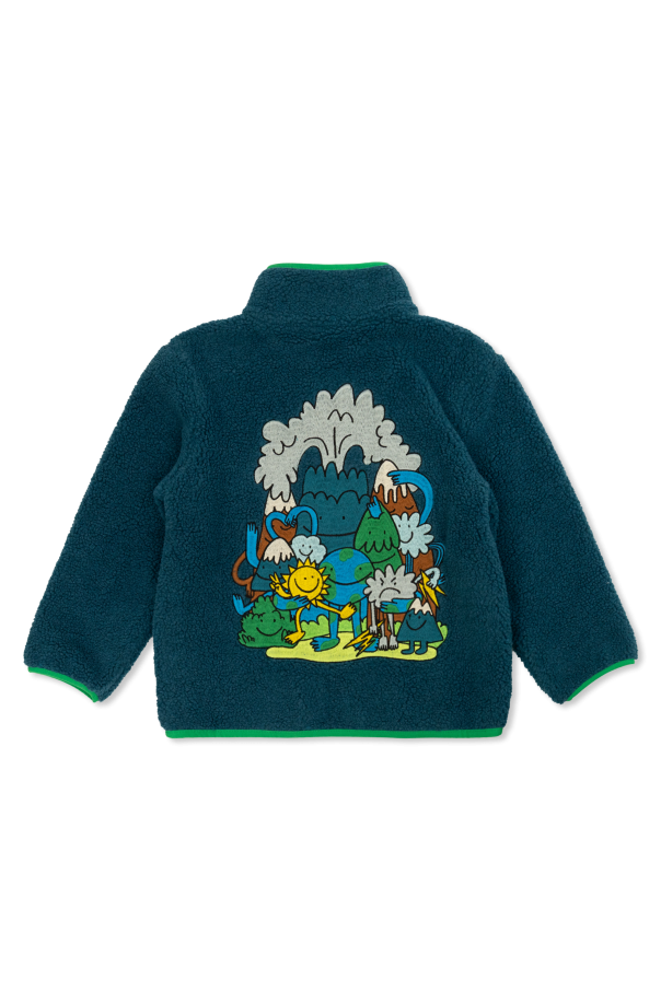 Stella McCartney Kids Polar z haftem