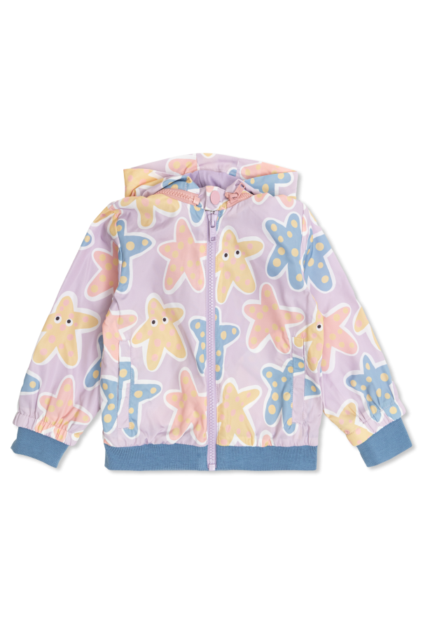 Jacket with a detachable hood od Stella McCartney Kids