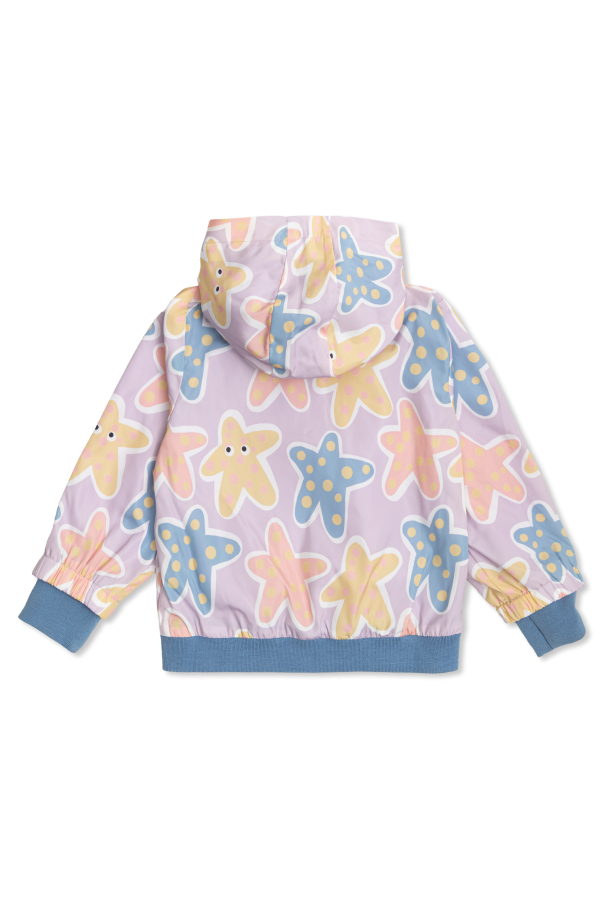 Stella McCartney Kids Jacke mit abnehmbarer Kapuze