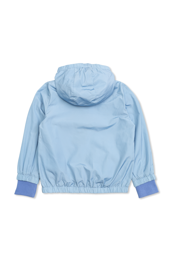Stella McCartney Kids Chaqueta ligera con capucha desmontable