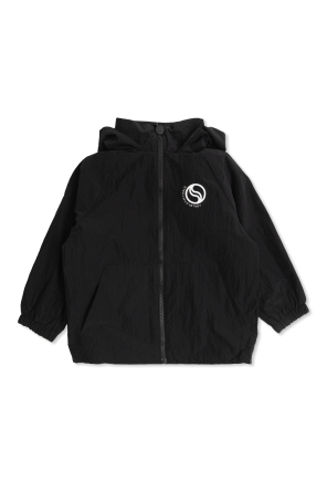 Jacket with logo