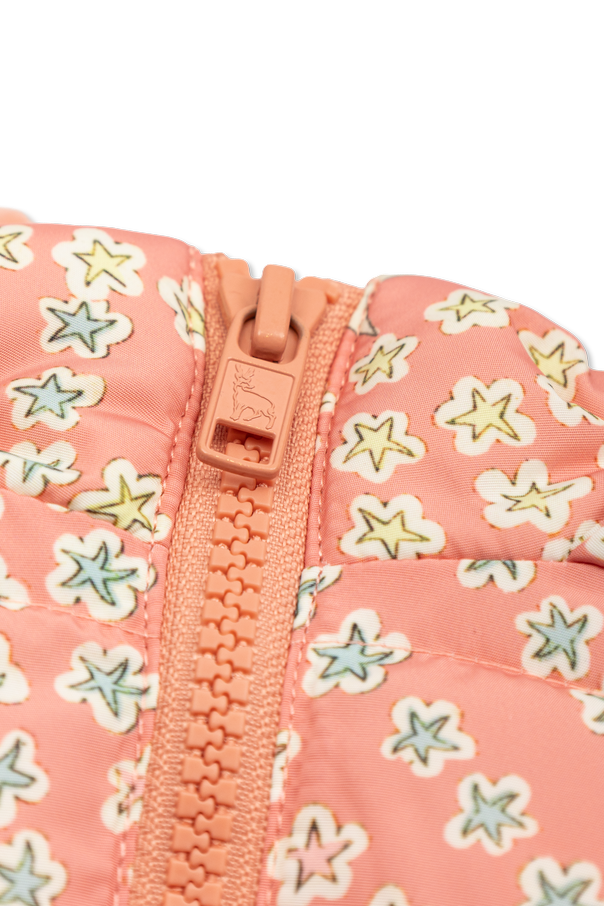 Stella McCartney Kids Ocieplana kurtka z nadrukiem