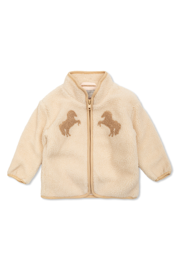 Fleece with horse motif od Stella McCartney Kids