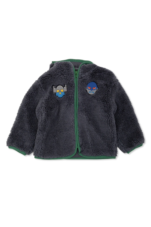 Fleece hoodie od Stella McCartney Kids