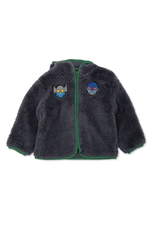 Sudadera polar con capucha
