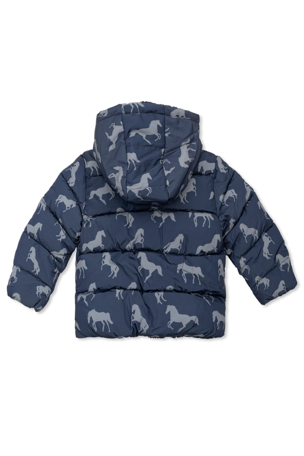 Stella McCartney Kids Ocieplana kurtka z nadrukiem