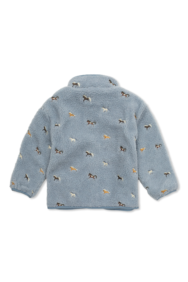 Stella McCartney Kids Polar z kolorowym haftem