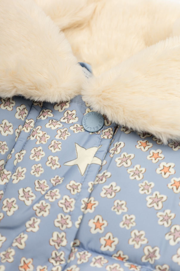 Stella McCartney Kids Insulated jacket with print