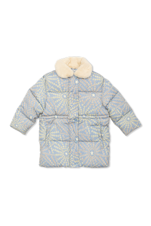 Chaqueta acolchada con estampado