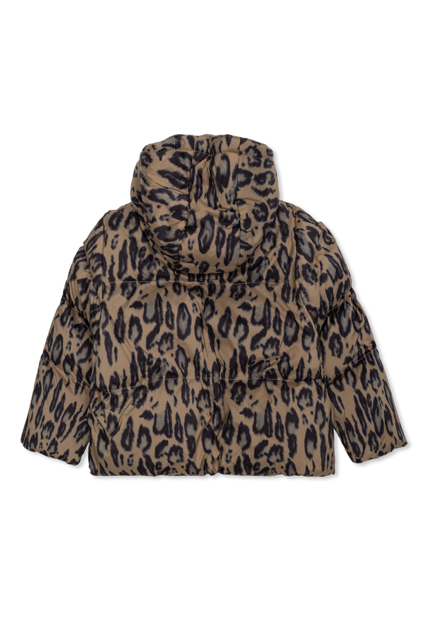 Stella McCartney Kids Ocieplana kurtka z kapturem