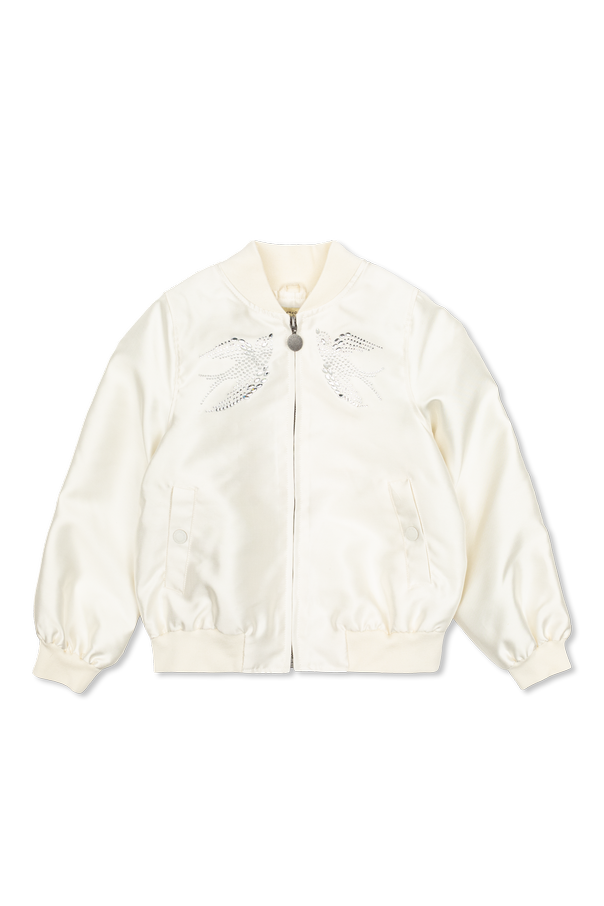 Bomber Jacket with Shimmering Sequins od Stella McCartney Kids