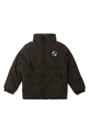 Chaqueta reversible con cuello alto