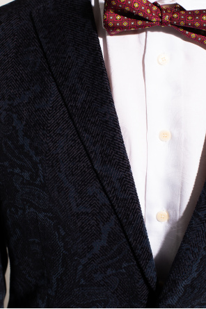 Etro Velvet blazer with notch lapels