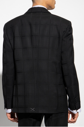 Etro Checked single-breasted blazer