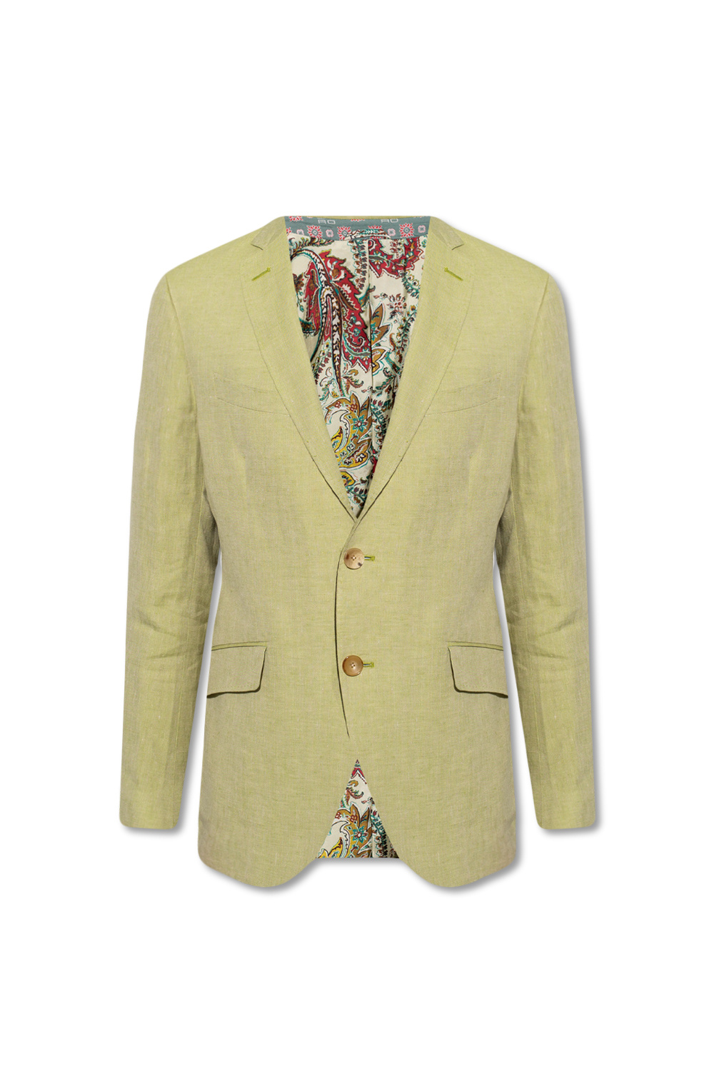IetpShops | Men's Clothing | pullover all over print jacket | Etro Linen  blazer