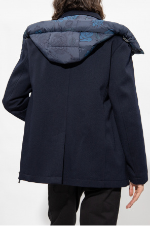 Etro Hooded wool coat