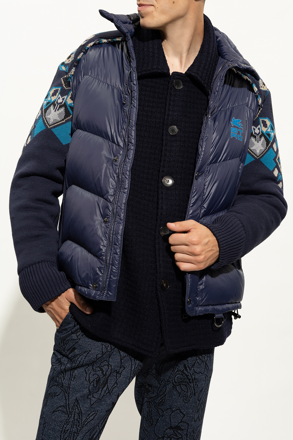 Etro Quilted down jacket