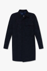 Etro NAVY BLUE Jacquard coat