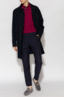 Etro NAVY BLUE Jacquard coat