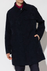 Etro NAVY BLUE Jacquard coat