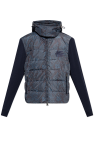 Burton Menswear Sweater van microfleece met korte rits in marineblauw