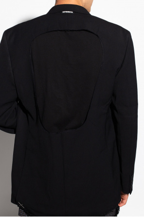 VETEMENTS Blazer with cut-out back